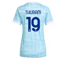 Juventus Khephren Thuram #19 Koszulka Wyjazdowa damskie 2025-26 Krótki Rękaw